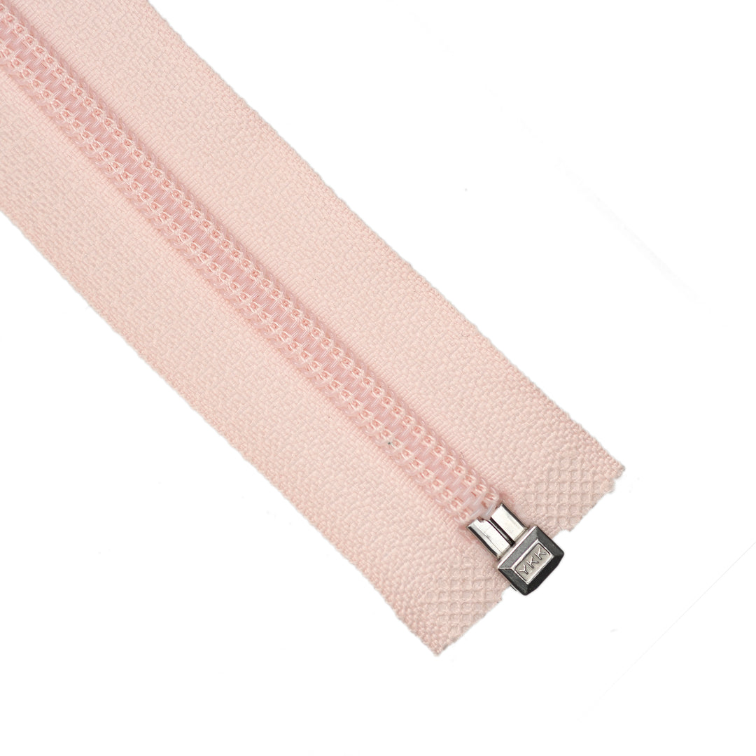 YKK NYLON OPEN-END ZIP NO.5 COL 364 DOLLY PINK