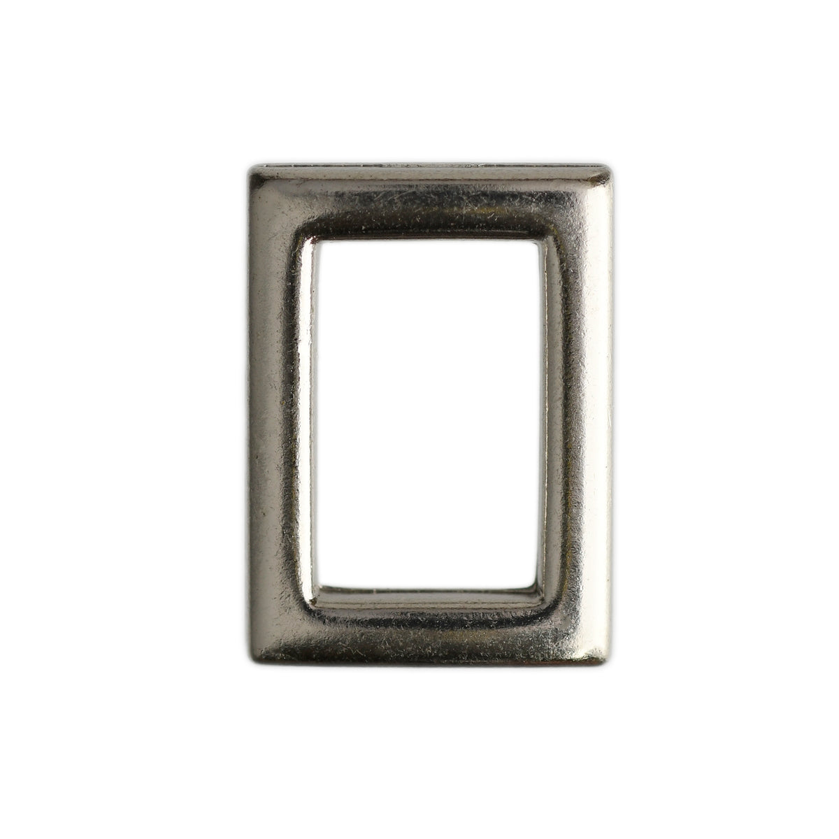 Custom Cast Metal Rectangular Formline Silver Die-Cast Metal Rectangular Fittings for Swimwear ...