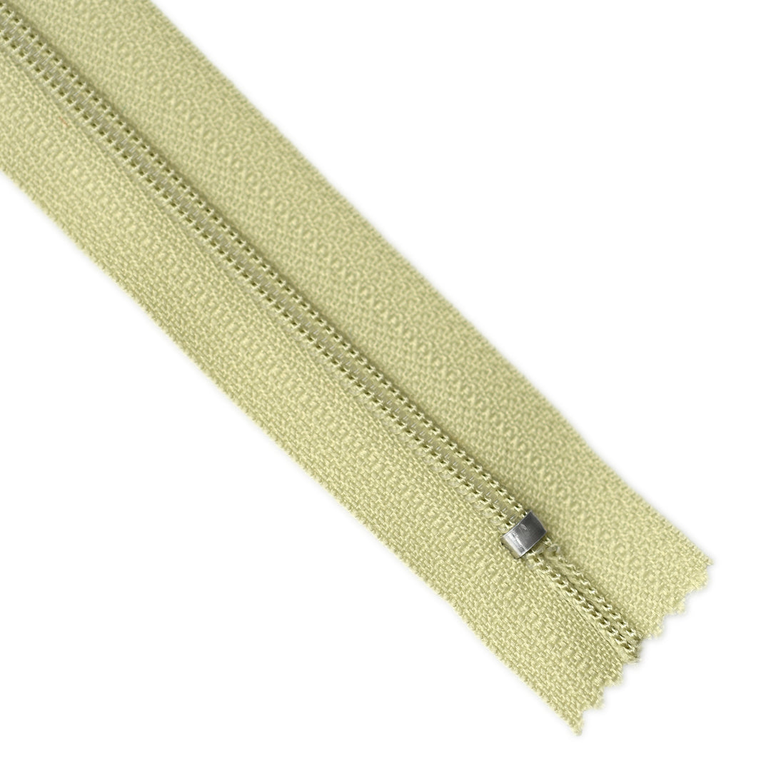 YKK NYLON CLOSED-END ZIP NO.3 COL 883 ARTICHOKE