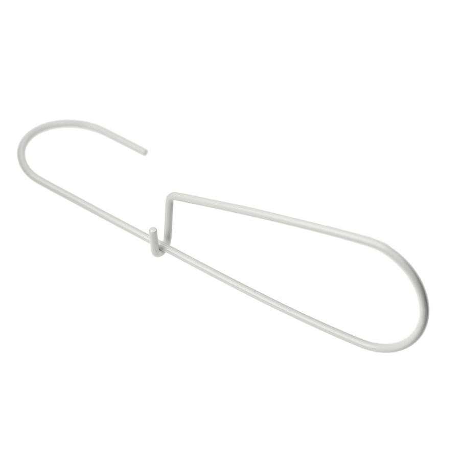 White Pattern Hook/ Utility Hook on white background