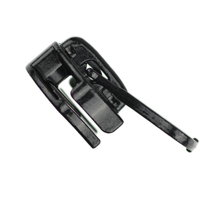 SHORT SLIDER FOR YKK NYLON COIL ZIPS - BLACK