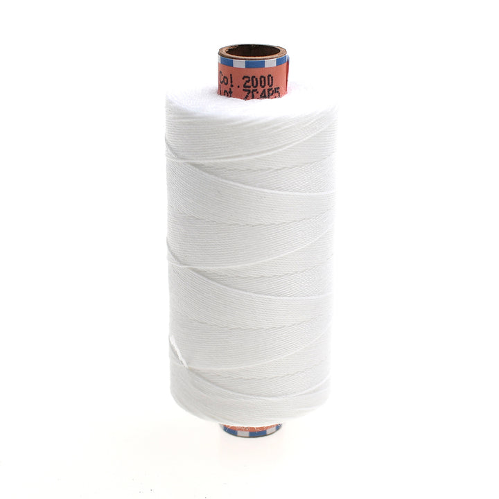 SABA TKT 30 SEWING & TOPSTITCHING THREAD FOR HEAVY FABRICS COL 2000 WHITE
