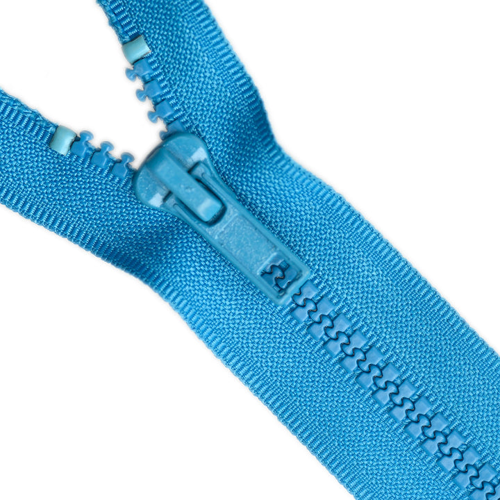 CHUNKY CLOSED-END ZIP NO.5 COL TURQUOISE