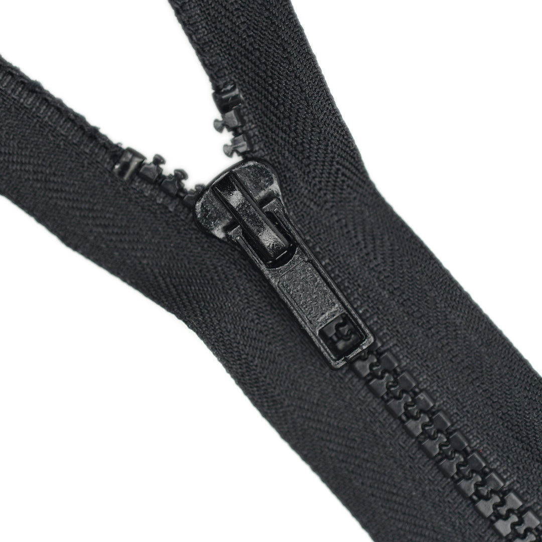 CHUNKY CLOSED-END ZIP NO.5 COL BLACK