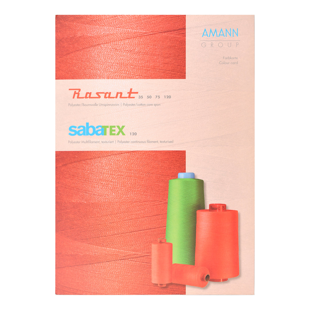 RASANT/ SABATEX COLOUR CARD