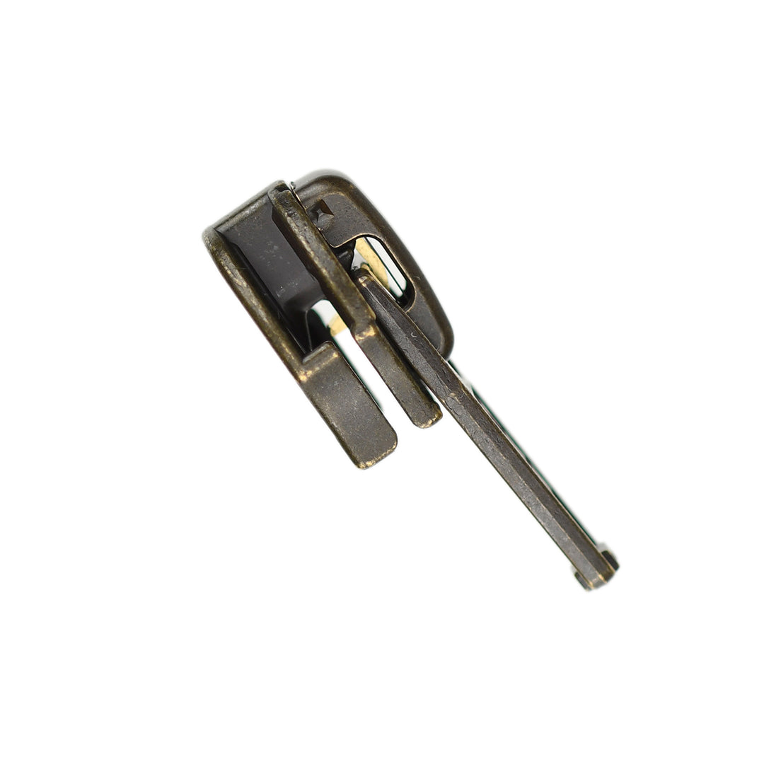 IN-REVERSE STANDARD SLIDER FOR YKK NYLON COIL ZIPS - ANTIQUE GOLD