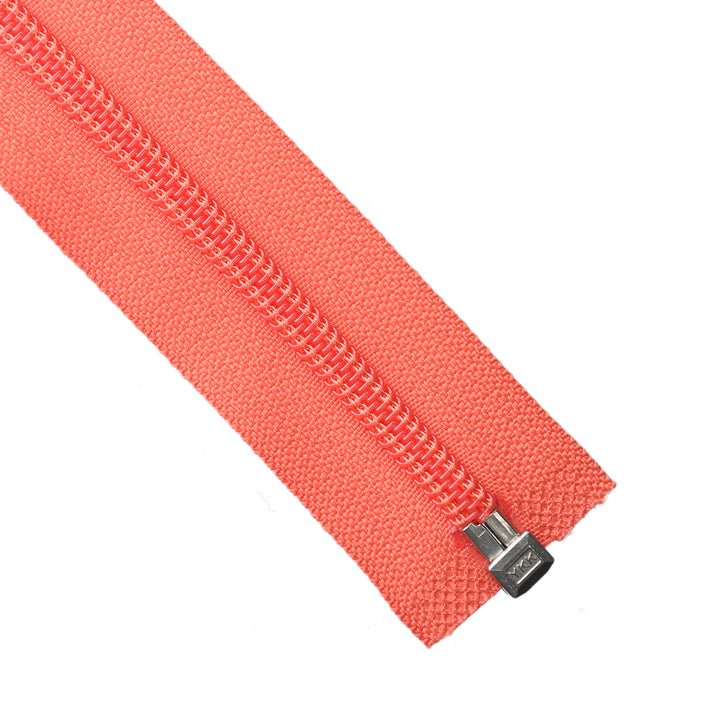 YKK NYLON OPEN-END ZIP NO.5 COL 816 PAPAYA