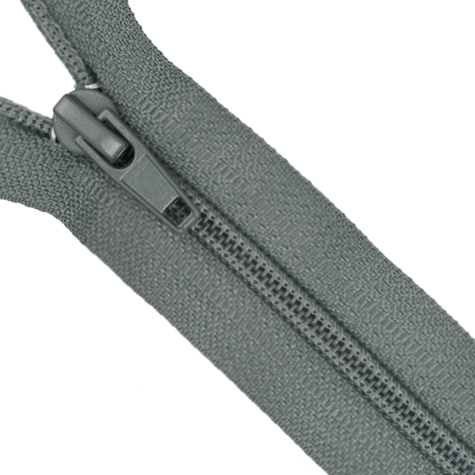 Nylon Closed-End No.5 Zipper Col Seal Grey – JackStock Haberdashery