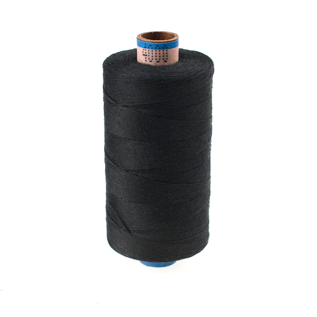 SABA TKT 50 SEWING & TOPSTITCHING THREAD FOR HEAVY FABRICS COL 4000 BLACK