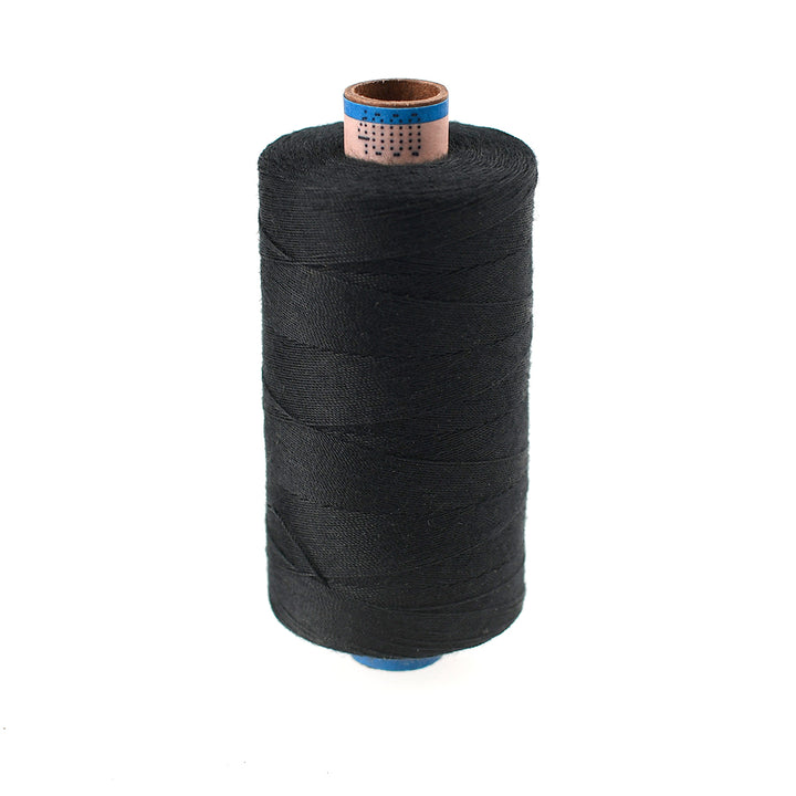 SABA TKT 50 SEWING & TOPSTITCHING THREAD FOR HEAVY FABRICS COL 4000 BLACK