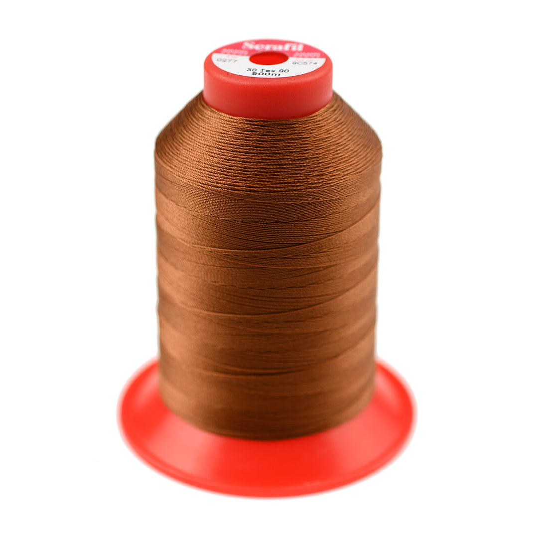 SERAFIL TKT 30 THREAD FOR LEATHER &amp; THICK FABRICS COL 0277