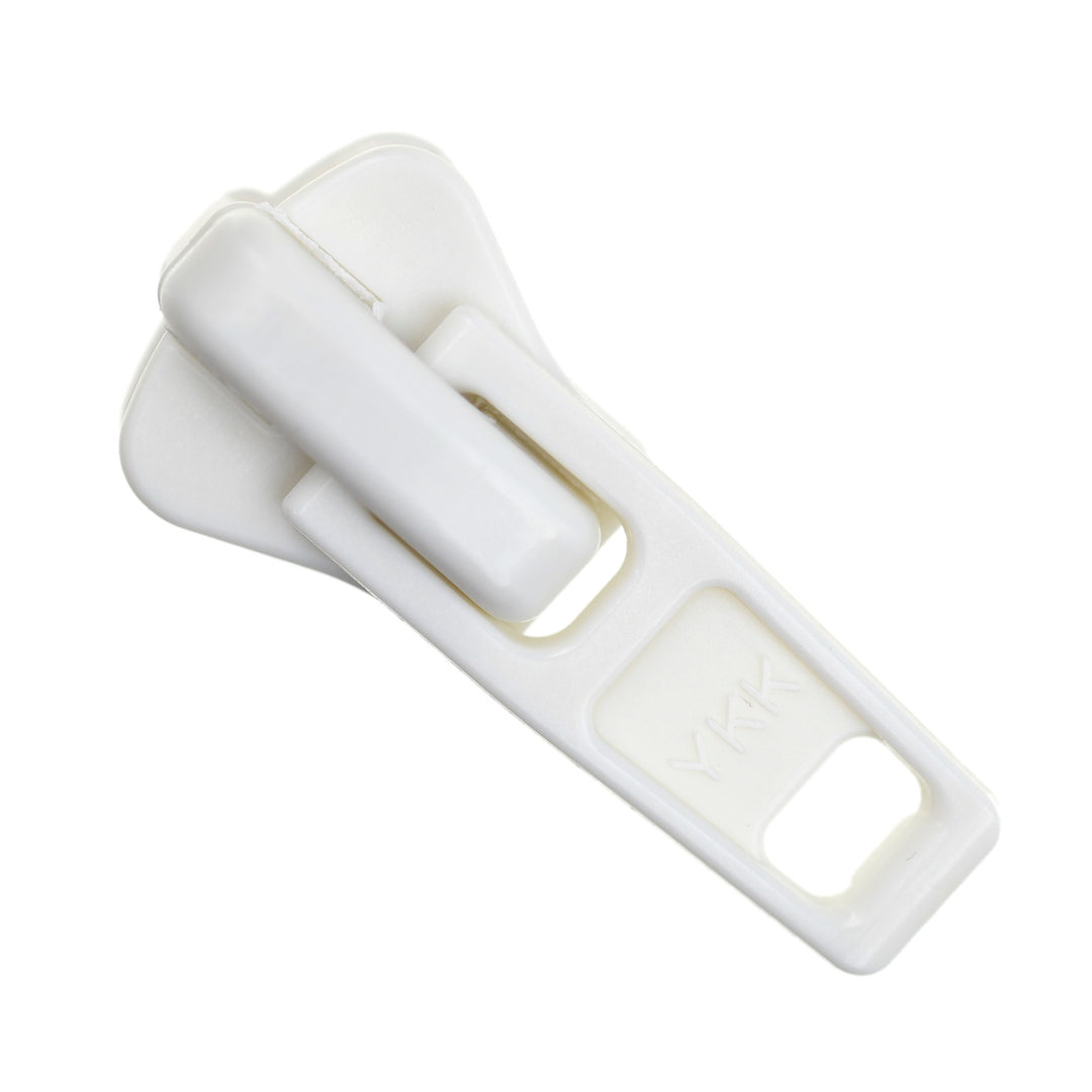 WATERPROOF SLIDER FOR YKK VISLON ZIPS - WHITE