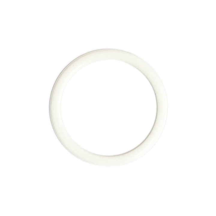 METAL RING WHITE