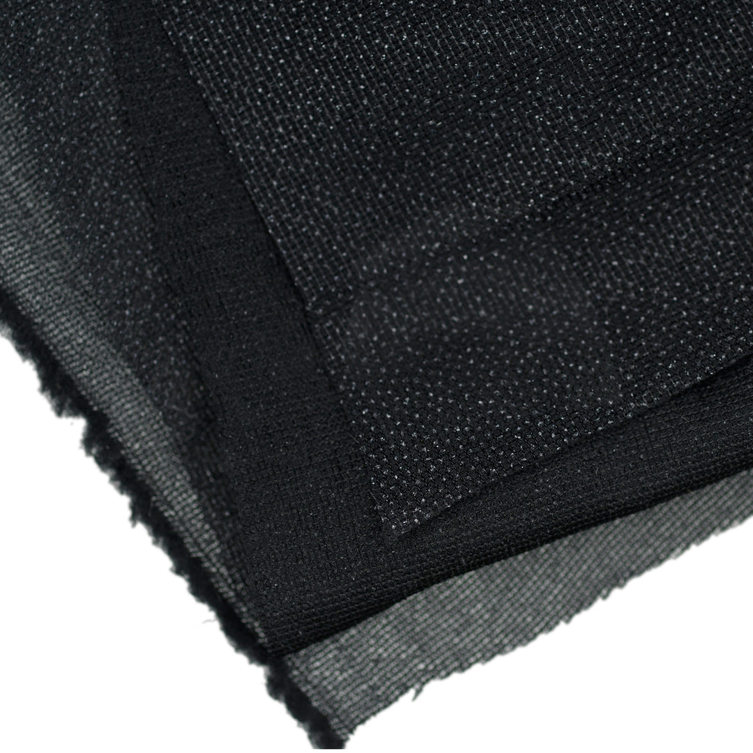 Knit Fusing 150cm 38gsm Extra Lightweight Stretch-Knit Fusing Black – JackStock ...