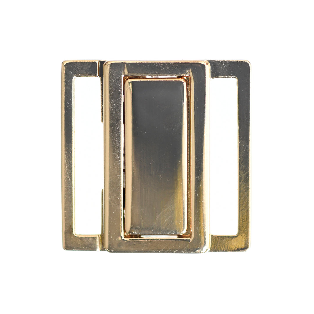20MM DIE-CAST METAL BACK CLASP GOLD