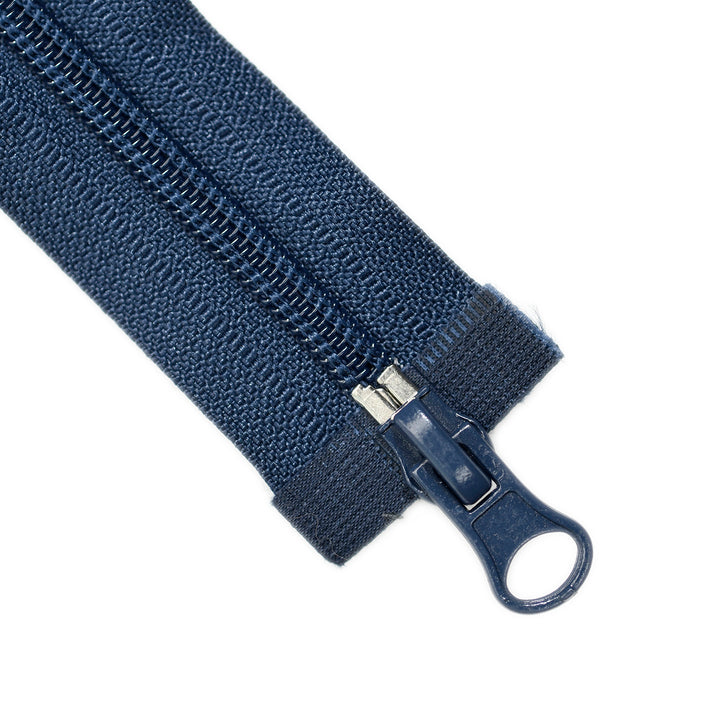 NYLON NO.5 OPEN-END TWO-WAY ZIP COL NAVY