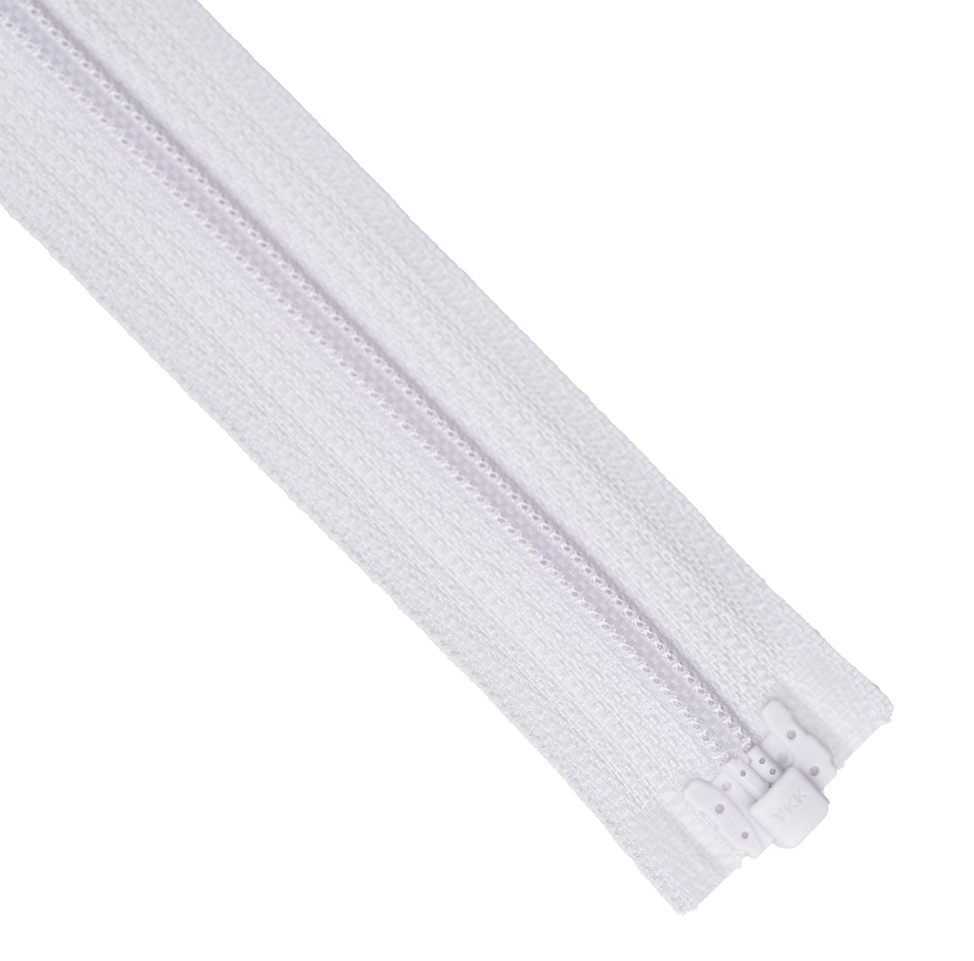 YKK NYLON OPEN-END ZIP NO.3 CORSET-PULL COL 861 PALE LILAC