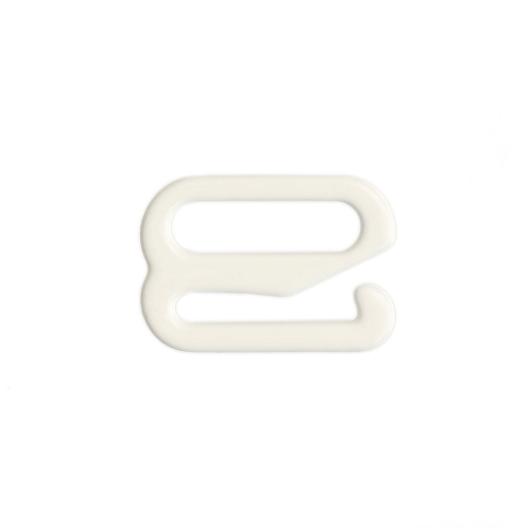WIDE FORMLINE METAL HOOK WHITE
