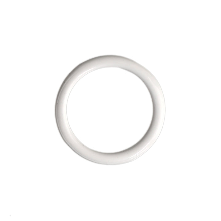METAL RING WHITE