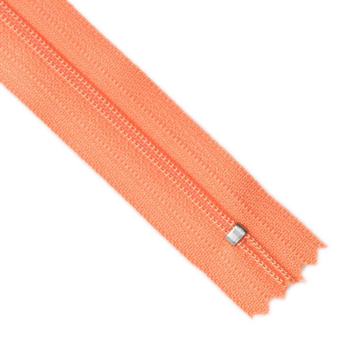 YKK NYLON CLOSED-END ZIP NO.3 COL 814 DEEP CORAL