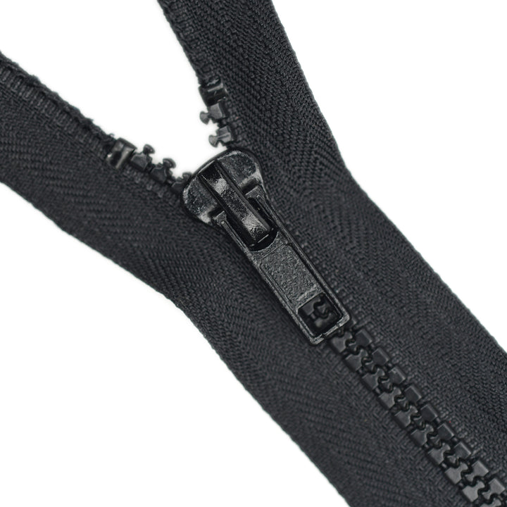 CHUNKY CLOSED-END ZIP NO.5 COL BLACK