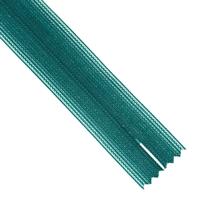 YKK INVISIBLE MESH ZIP COL 830 TEAL