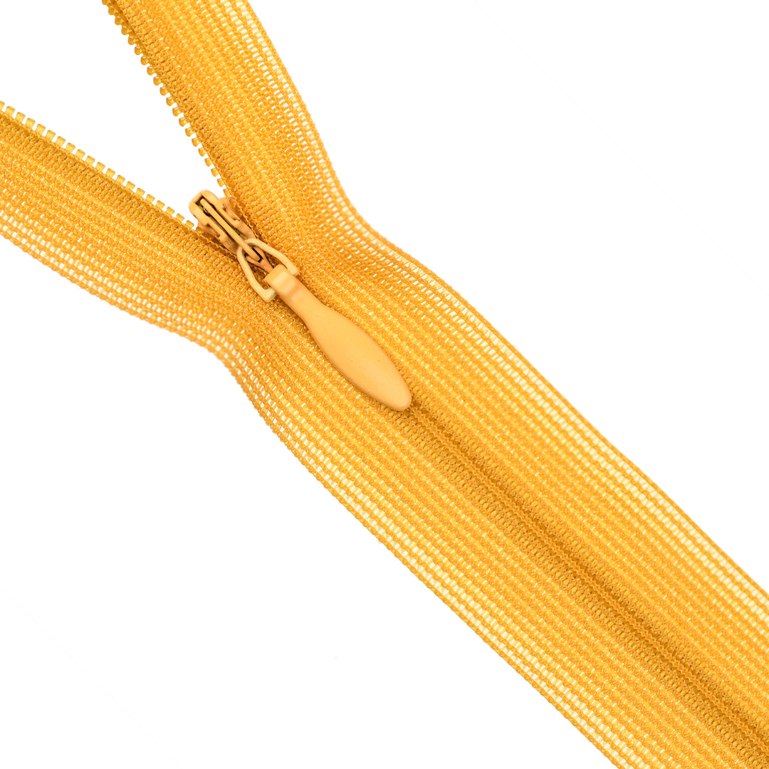 YKK INVISIBLE MESH ZIP COL 846 RICH MANGO