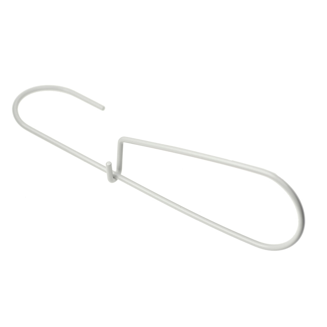 CUSTOM ENGINEERED STEEL PATTERN &amp; UTILITY HOOKS WHITE