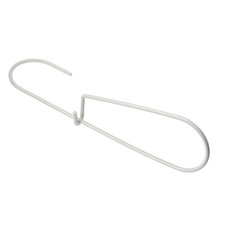 CUSTOM ENGINEERED STEEL PATTERN &amp; UTILITY HOOKS WHITE