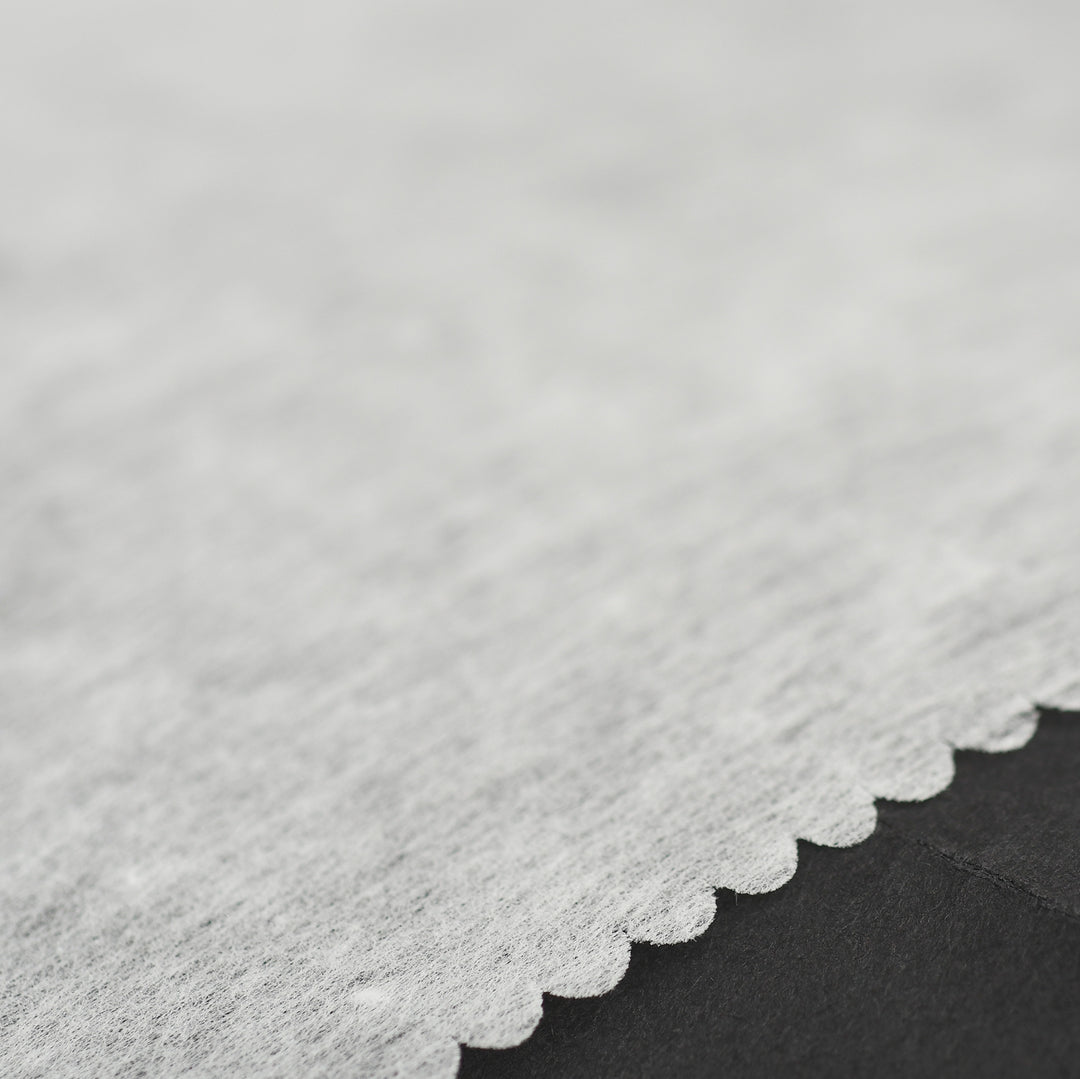 100CM 36GSM LIGHTWEIGHT TEAR-AWAY LINING WHITE