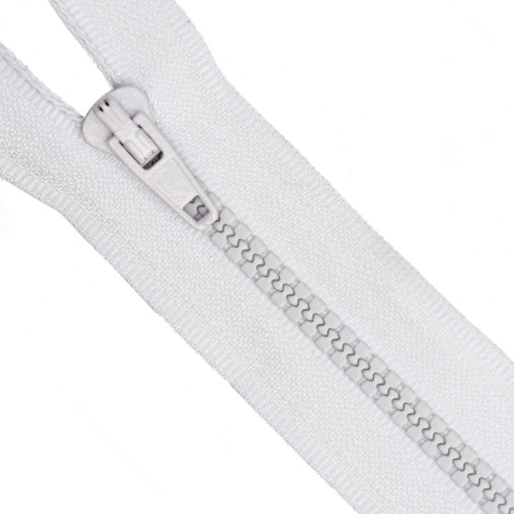 CHUNKY CLOSED-END ZIP NO.3 COL MAUVE