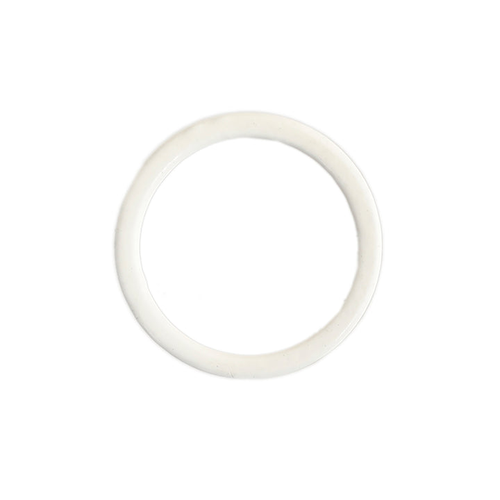 METAL RING WHITE