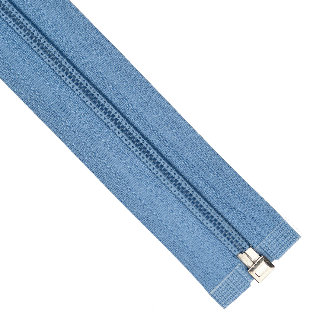 NYLON OPEN-END ZIP NO.5 COL STORM BLUE