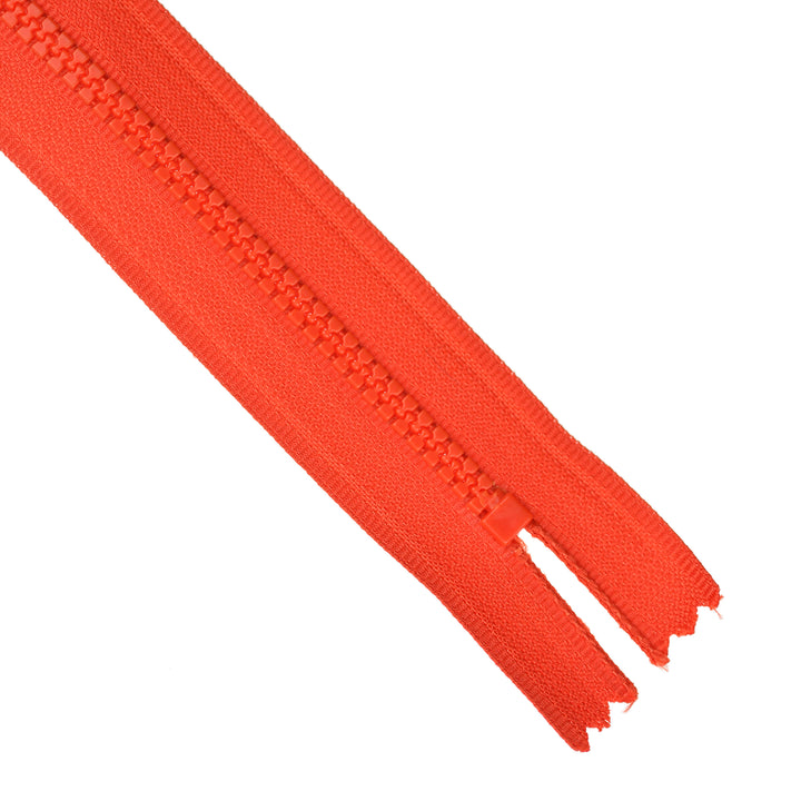 CHUNKY CLOSED-END ZIP NO.3 COL VIVID RED