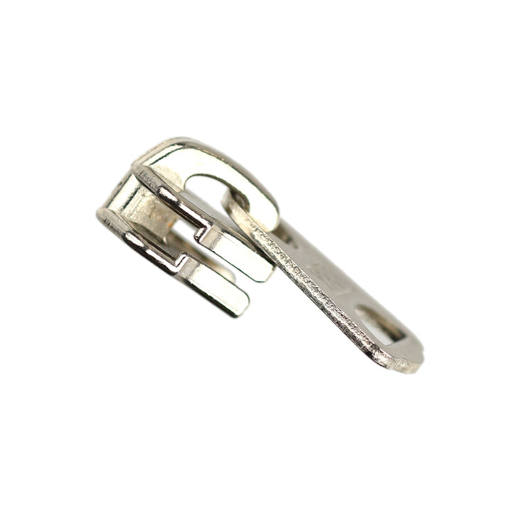 NON-LOCK SHORT WEDGE SLIDER FOR YKK METAL ZIPS -  NICKEL