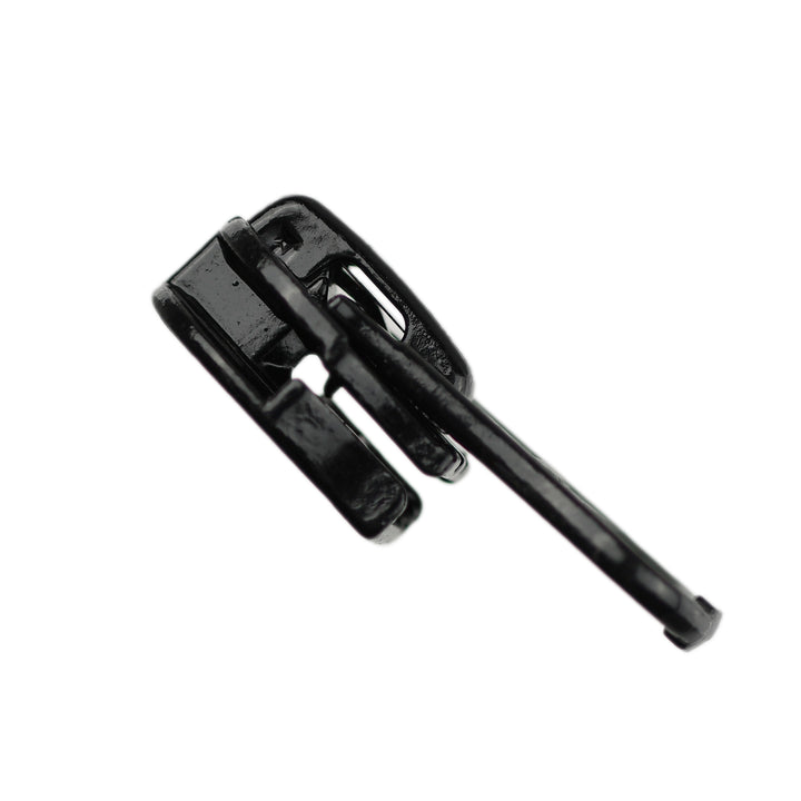 IN-REVERSE SHORT SLIDER FOR YKK NYLON COIL ZIPS - BLACK