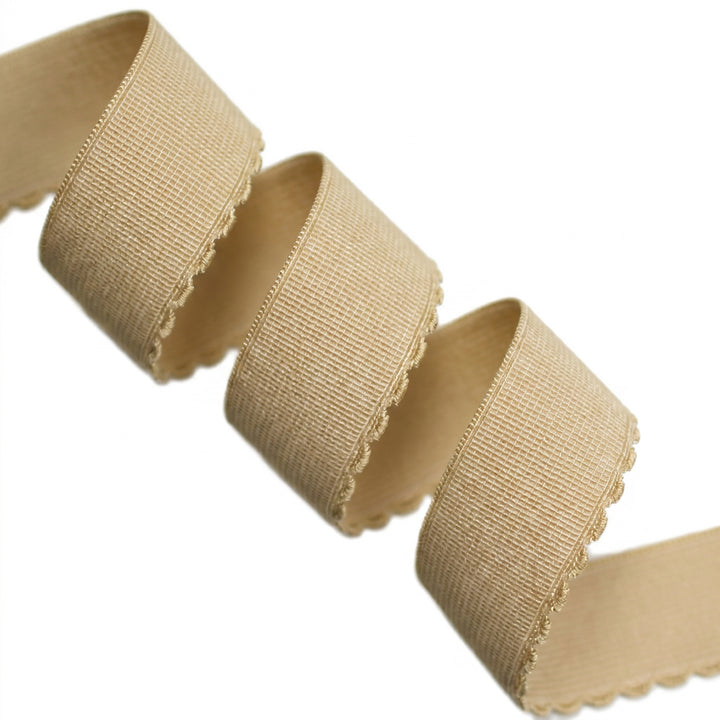 FORMLINE SCALLOPED PLUSH ELASTIC NEUTRAL (NUDE)