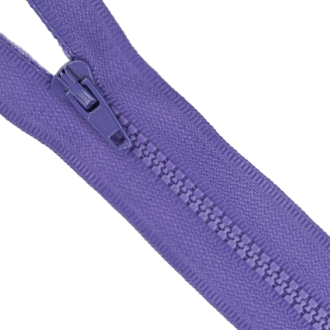 CHUNKY CLOSED-END ZIP NO.3 COL PURPLE
