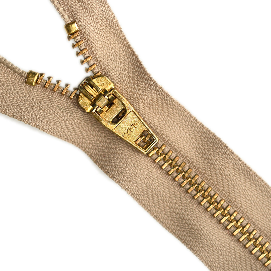 YKK JEAN ZIP NO.5 GOLD COL 573