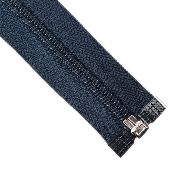 NYLON OPEN-END ZIP NO.5 COL NAVY