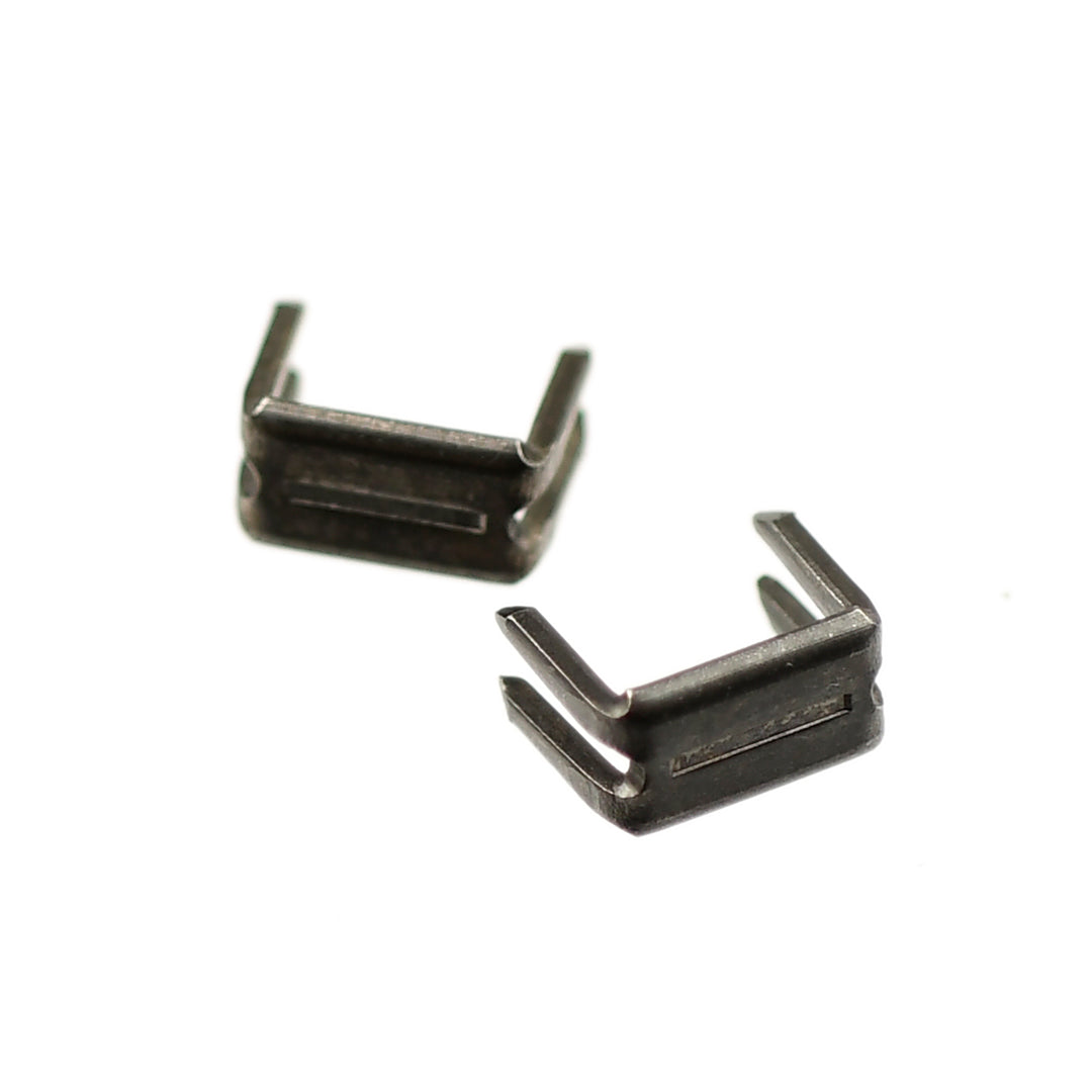 YKK NO.7 METAL BOTTOM-STOP ANTIQUE NICKEL