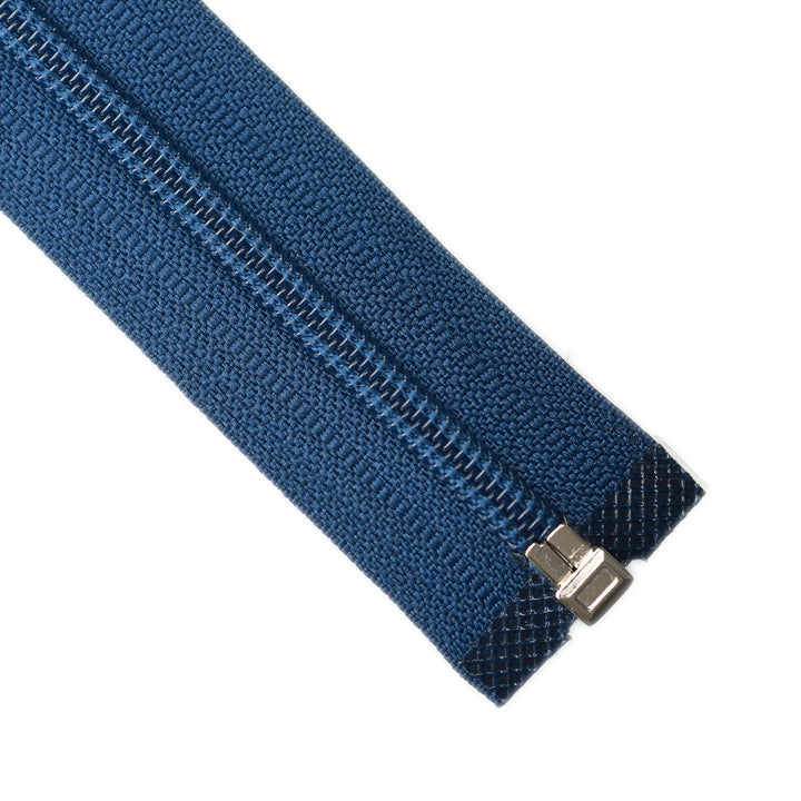 NYLON OPEN-END ZIP NO.5 COL DARK BLUE