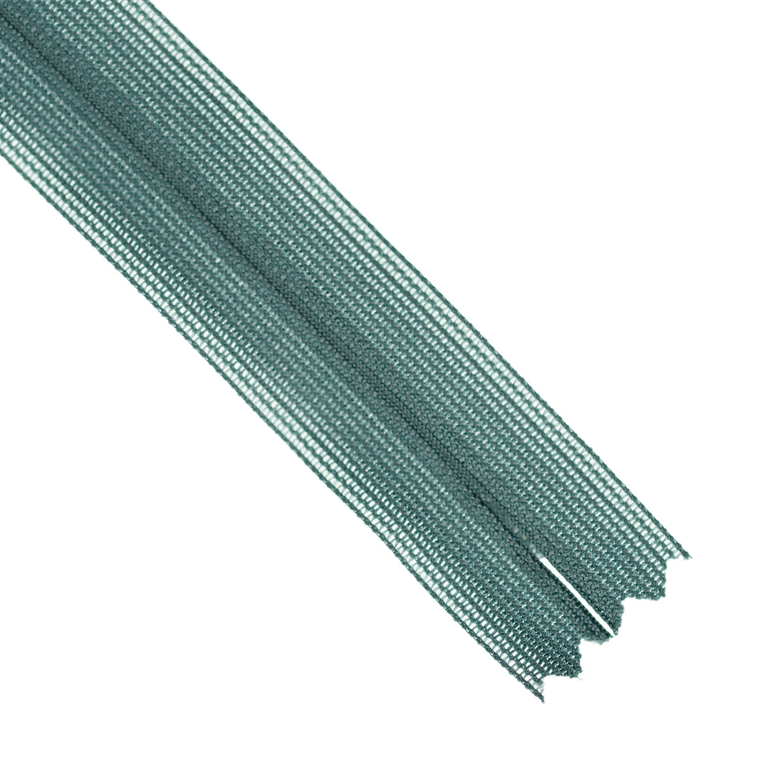YKK INVISIBLE MESH ZIP COL 889 SMOKY TEAL