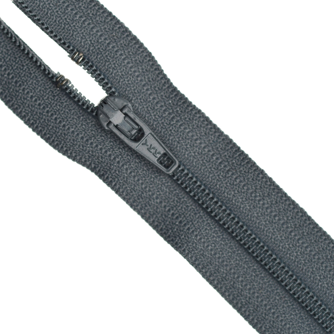 YKK NYLON CLOSED-END ZIP NO.3 COL 914 DARK BLUE SLATE