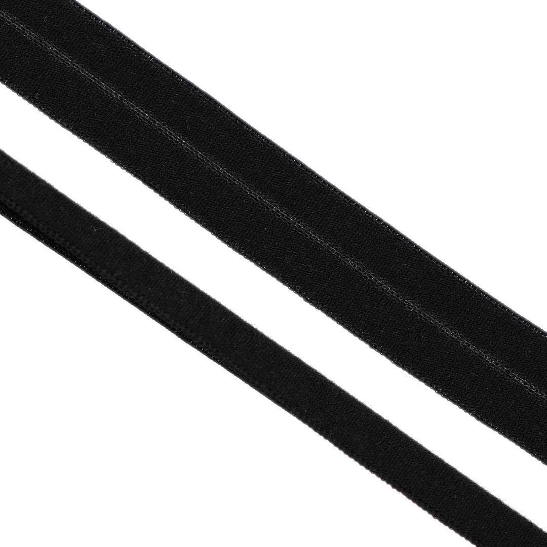 ULTRA-SOFT FORMLINE FOLD-OVER ELASTIC BLACK