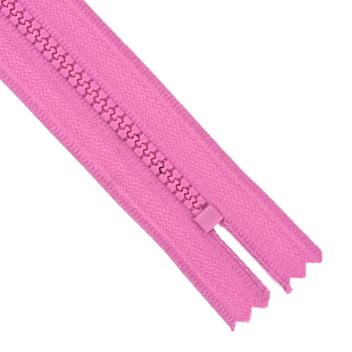 CHUNKY CLOSED-END ZIP NO.3 COL DEEP ORCHID