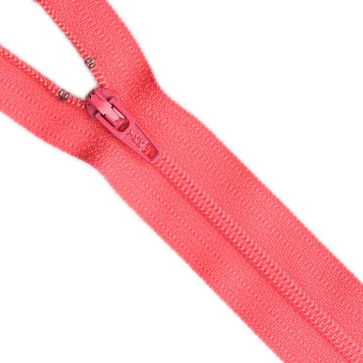 YKK NYLON CLOSED-END ZIP NO.3 COL 517 BARBIE PINK