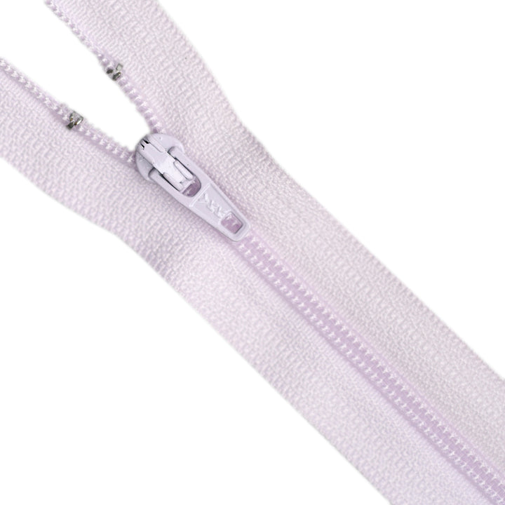 YKK NYLON CLOSED-END ZIP NO.3 COL 861 SOFT LILAC