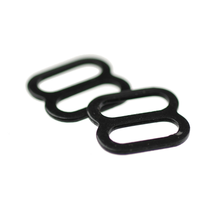 METRO METAL ROUNDED SLIDE BLACK
