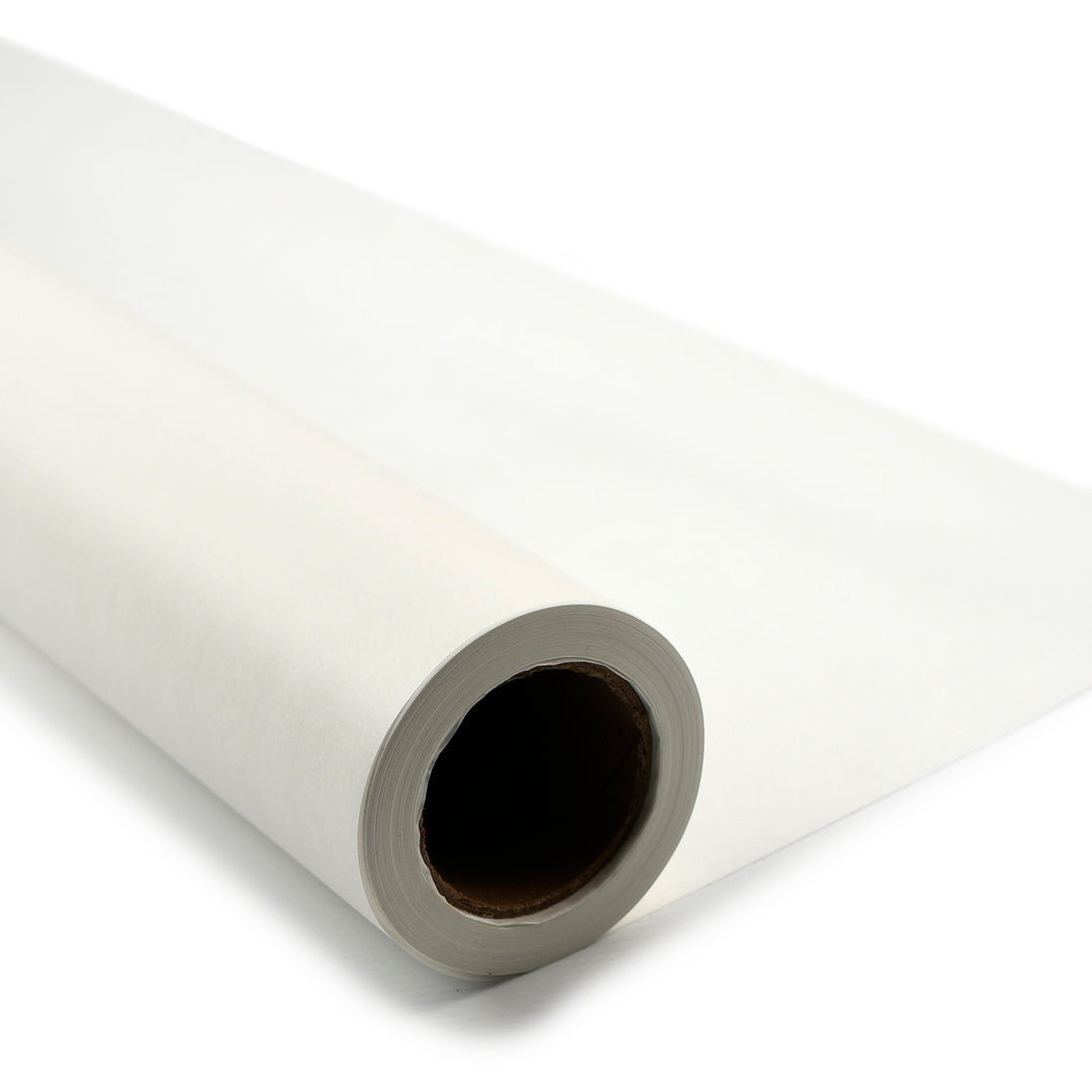 40GSM LIGHTWEIGHT BLEACHED KRAFT PAPER 900MM X 50M ROLL